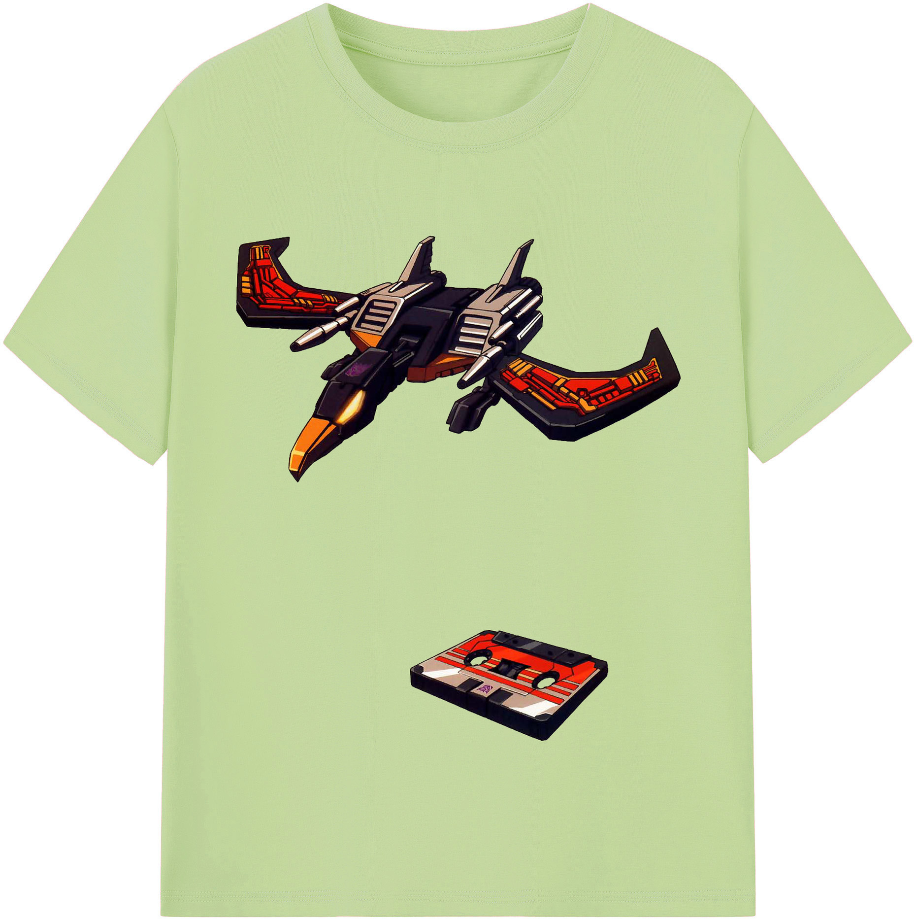 （画像用）  綿100％半袖Tシャツ（フロントプリント）
